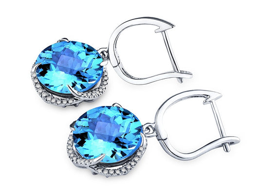Aretes de Circonita Dorada Estilo Europeo - Elegancia Simulada - Image 33