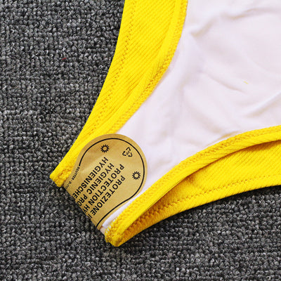 Bikini Asimétrico Sexy con Tirante Único - Image 17