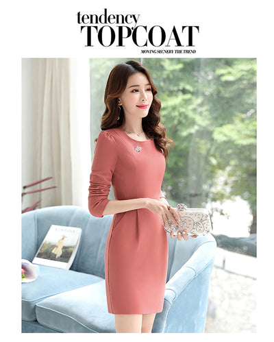 Vestido Elegante Midi con Capucha - Diseño Sólido y Moderno - Image 8