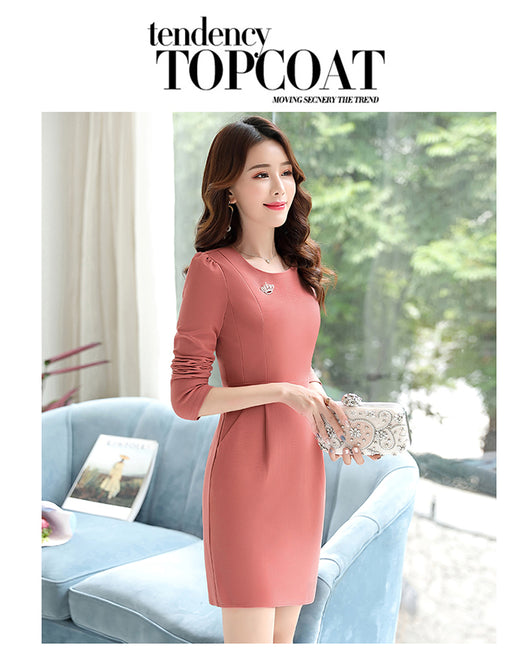 Vestido Elegante Midi con Capucha - Diseño Sólido y Moderno - Image 8