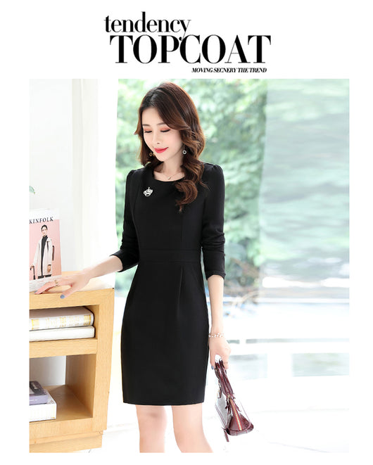 Vestido Elegante Midi con Capucha - Diseño Sólido y Moderno - Image 16