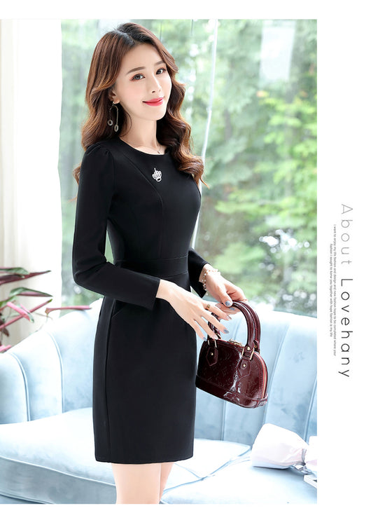 Vestido Elegante Midi con Capucha - Diseño Sólido y Moderno - Image 20