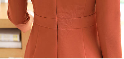 Vestido Elegante Midi con Capucha - Diseño Sólido y Moderno - Image 34
