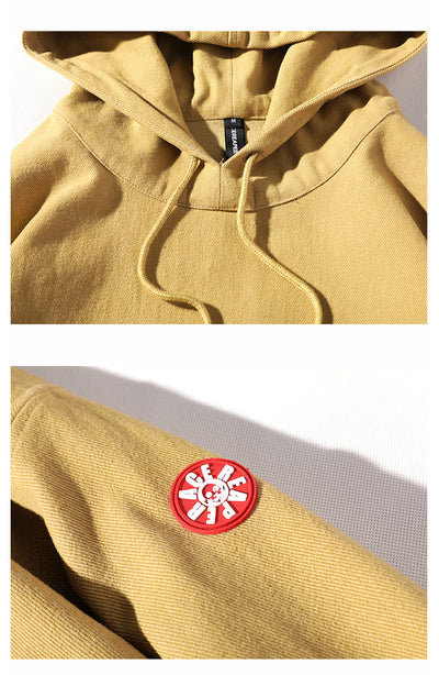 Sudadera con Capucha de Contraste Oversize para Hombre - Algodón Premium - Image 13