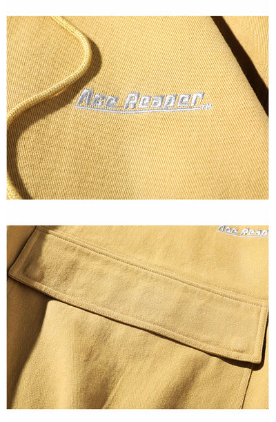 Sudadera con Capucha de Contraste Oversize para Hombre - Algodón Premium - Image 14