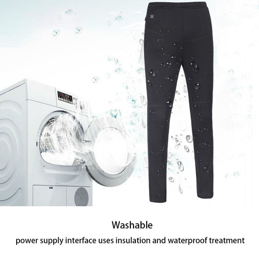 Pantalones Térmicos Calefactables USB para Senderismo y Deportes de Invierno - Image 13