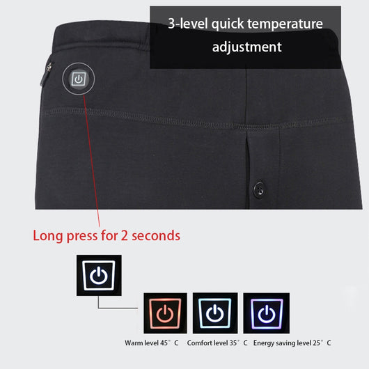 Pantalones Térmicos Calefactables USB para Senderismo y Deportes de Invierno - Image 15
