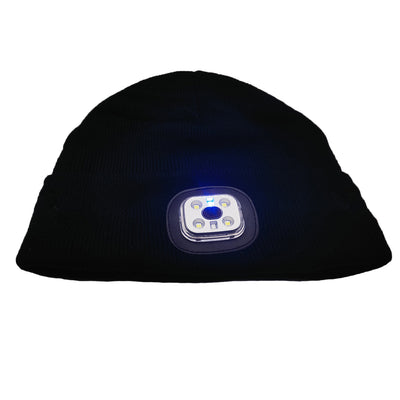 Gorro Tejido Bluetooth con Luz LED para Correr y Pescar de Noche - Image 14