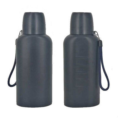 Termo Plano de Acero Inoxidable 304 Portátil para Exteriores - Image 9