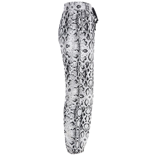 Pantalones Sueltos Estampado Serpiente con Efecto Adelgazante - Image 14