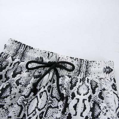Pantalones Sueltos Estampado Serpiente con Efecto Adelgazante - Image 16