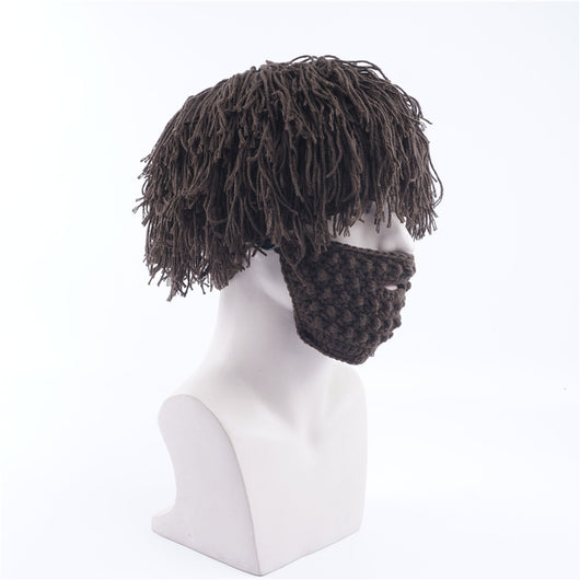 Gorro Tejido Invernal con Barba Desmontable - Sombrero Divertido Unisex - Image 9
