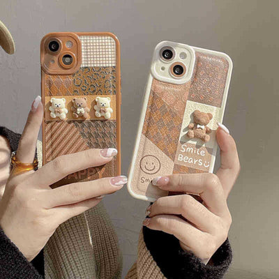 Funda Protectora de Cuero y Silicona Antigolpes para Smartphone - Image 18