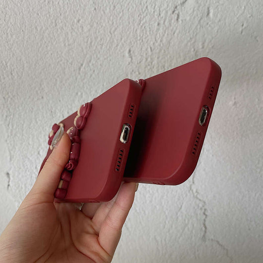 Funda Protectora para Celular con Oso 3D Adorable - Image 17
