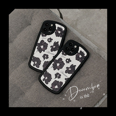 Funda de Cuero para Celular con Diseño Floral en Óleo - Image 9