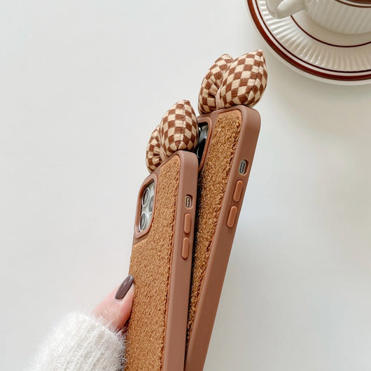 Funda para Celular con Diseño de Moño Reticulado - Image 14