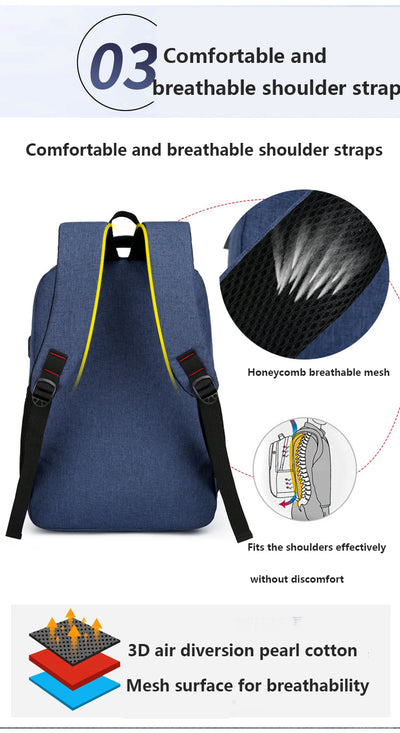 Mochila de Viaje para Hombre con Gran Capacidad y Diseño Minimalista - Image 15