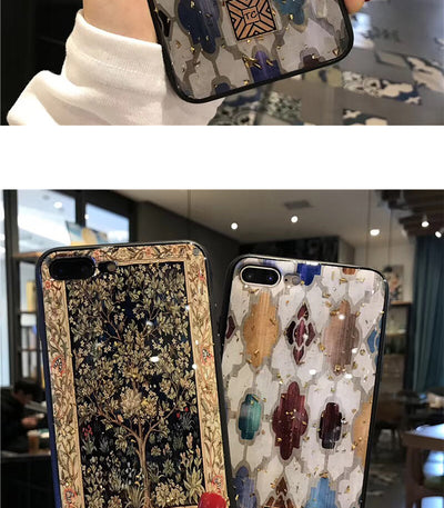 Funda para iPhone Diseño Retro Marca Internacional Tendencia - Protección Suave para 6s, 7Plus, 8Plus, XR, XSMax - Image 8