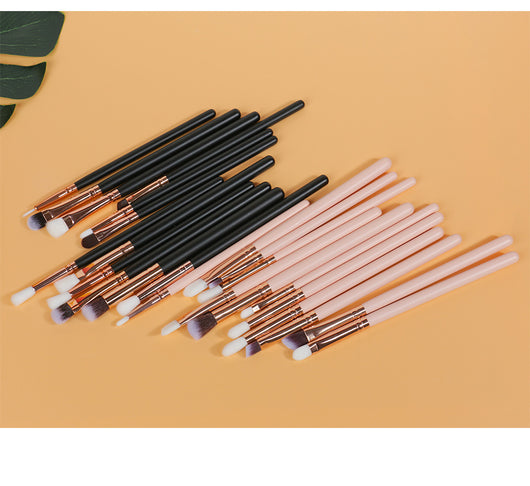 Set de 12 Brochas Profesionales para Ojos y Maquillaje - Image 20