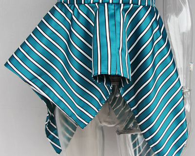 Blusa de Satén Asimétrica con Hombro Descubierto - Image 8