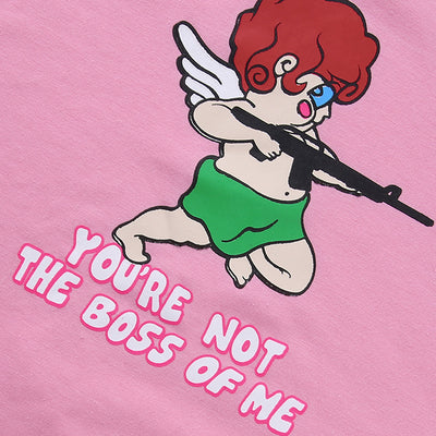 Playera Suelta Estampada de Manga Corta - Image 15