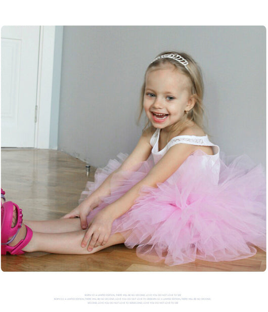 Tutú Princesa Halloween Niña 6 Capas Tul Esponjoso Danza Falda Multicolor - Image 12