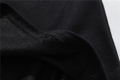 Sudadera Pareja Hip-hop Efecto Dos Piezas con Rayas - Image 18