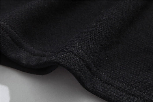 Sudadera Pareja Hip-hop Efecto Dos Piezas con Rayas - Image 19