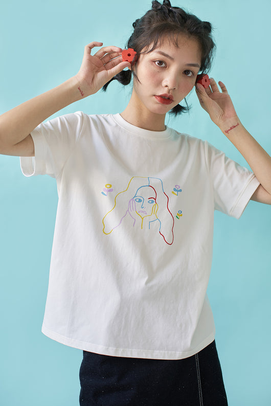 Playera Holgada para Niña - Diseño Casual y Cómodo - Image 13