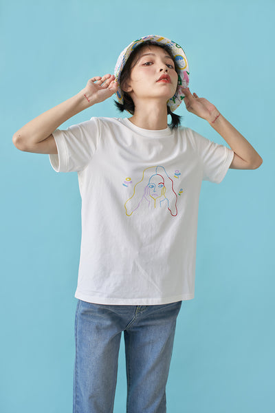 Playera Holgada para Niña - Diseño Casual y Cómodo - Image 16