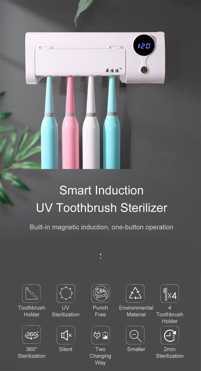 Esterilizador de Cepillos de Dientes UV de Pared - Sin Cables - Image 8