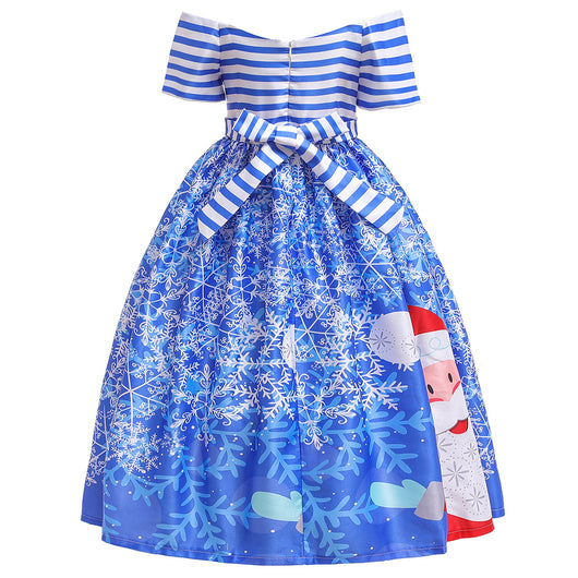 Vestido Largo Estampado Navideño - Image 20
