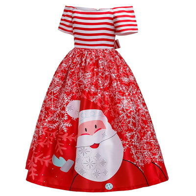 Vestido Largo Estampado Navideño - Image 22
