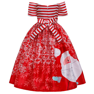 Vestido Largo Estampado Navideño - Image 23