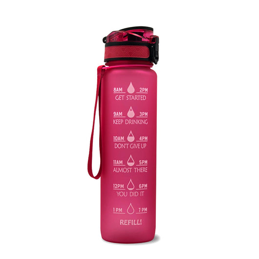 Botella de Agua Deportiva con Degradado Frosted - Vaso Reutilizable para Viajes - Image 11