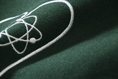 Chaqueta de Lana con Cuello Alto y Bordado Astronauta - Image 11
