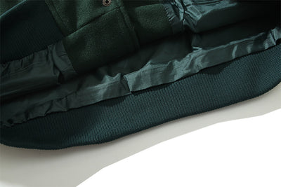 Chaqueta de Lana con Cuello Alto y Bordado Astronauta - Image 14