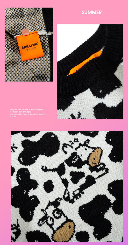 Suéter Harajuku con Estampado de Lunares para Mujer - Image 11