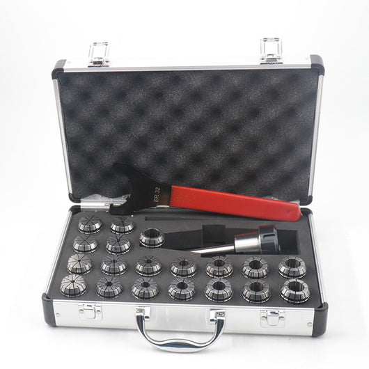 Set de 19 Fresas de Precisión con Vástagos y Estuche Aluminio - Image 10