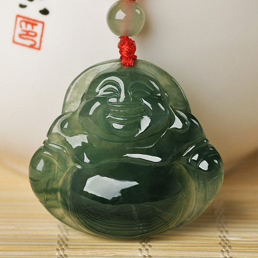 Colgante Buda de Jade Maitreya - Prosperidad y Paz Interior - Image 10