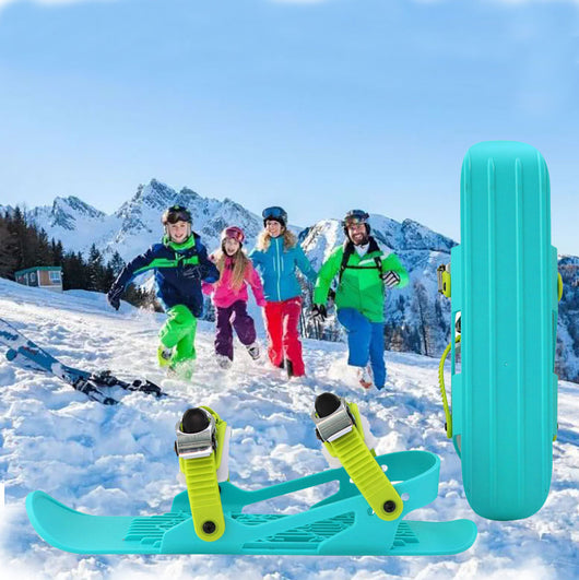 Patines Esquí Portátiles Ajustables para Nieve - Tabla Corta - Image 20