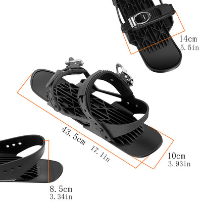 Patines Esquí Portátiles Ajustables para Nieve - Tabla Corta - Image 21