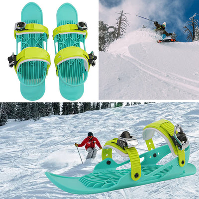 Patines Esquí Portátiles Ajustables para Nieve - Tabla Corta - Image 22