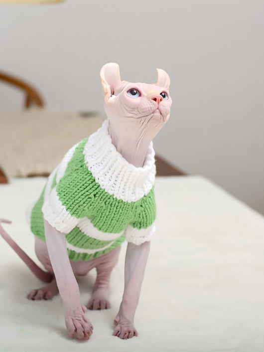 Suéter Abrigador para Gatos sin Pelo - Ropa Térmica Protectora - Image 12