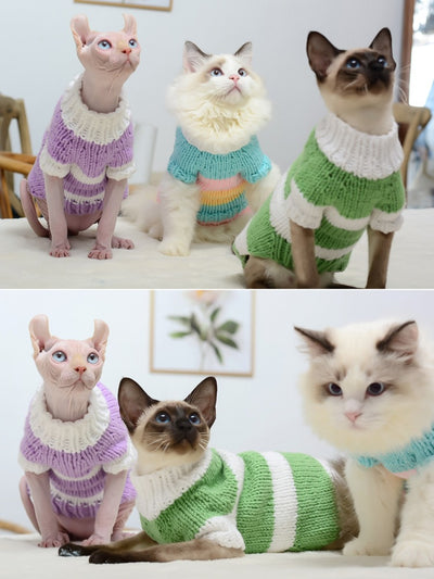 Suéter Abrigador para Gatos sin Pelo - Ropa Térmica Protectora - Image 15