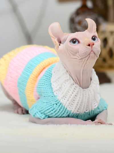 Suéter Abrigador para Gatos sin Pelo - Ropa Térmica Protectora - Image 17