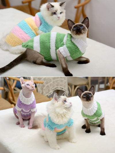 Suéter Abrigador para Gatos sin Pelo - Ropa Térmica Protectora - Image 19