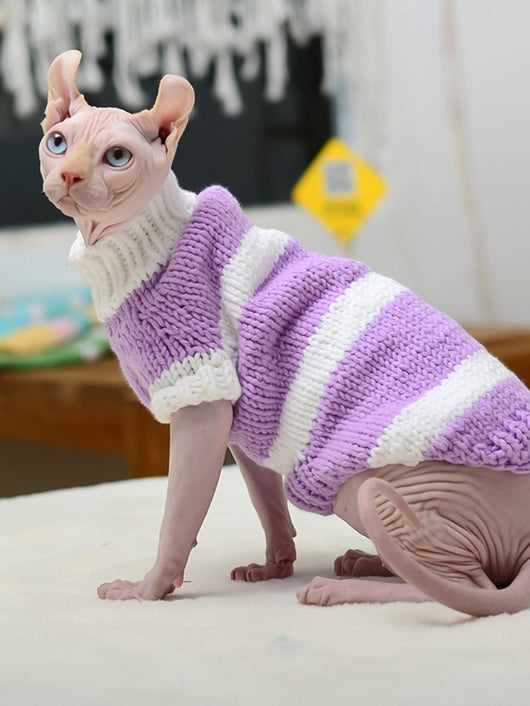 Suéter Abrigador para Gatos sin Pelo - Ropa Térmica Protectora - Image 20