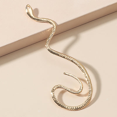 Arete Ear Cuff de Serpiente Vintage con Zirconia - Sin Perforación - Image 12
