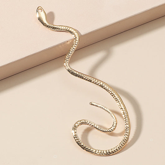 Arete Ear Cuff de Serpiente Vintage con Zirconia - Sin Perforación - Image 12